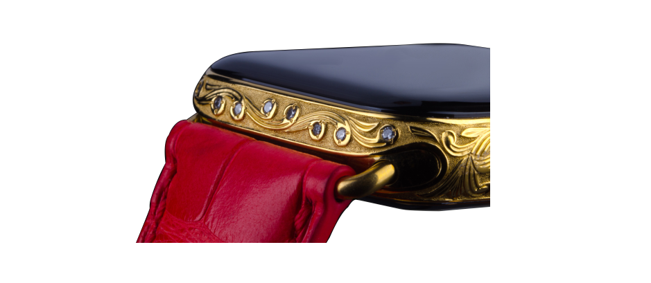 Apple iWatch 4 Gold 24k (Золото) Red